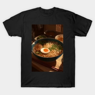 Delicious Tonkotsu Ramen Bowl - Mouth-Watering Japanese Noodle Soup T-Shirt